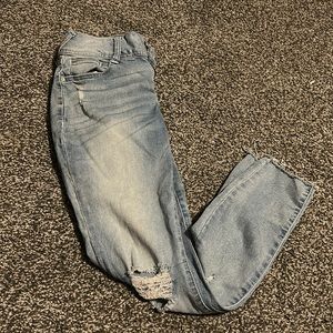 Light blue wallflower skinny jeans